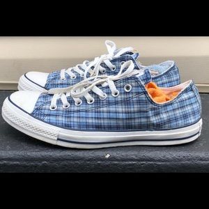 Converse All Star CT Plaid OX 108689F Blue Canvas